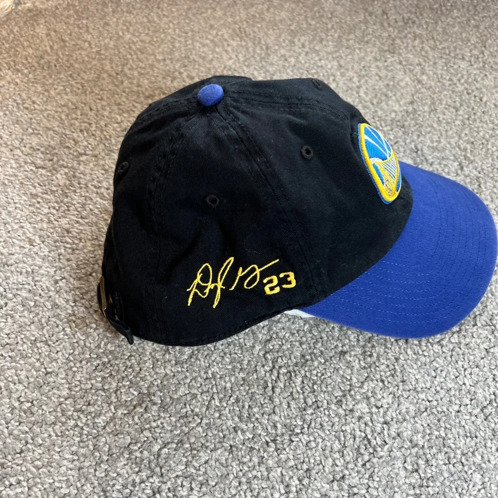 Golden State Warriors‎ Hat Black Blue Draymond Green Signature 23 NBA basketball